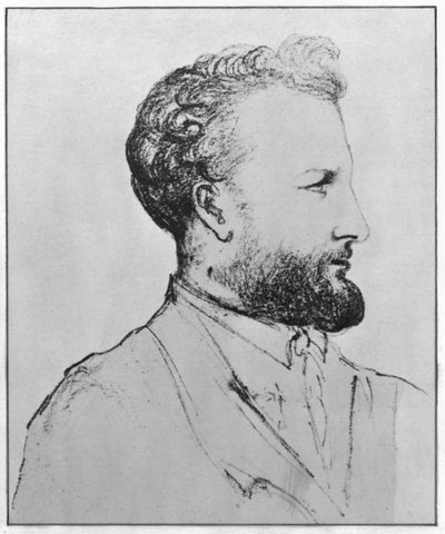 Portrait of Jules Verne by French School